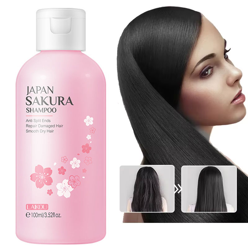 Hair Care In Japan - LAIKOU Giappone Sakura Shampoo Riparazione Capelli