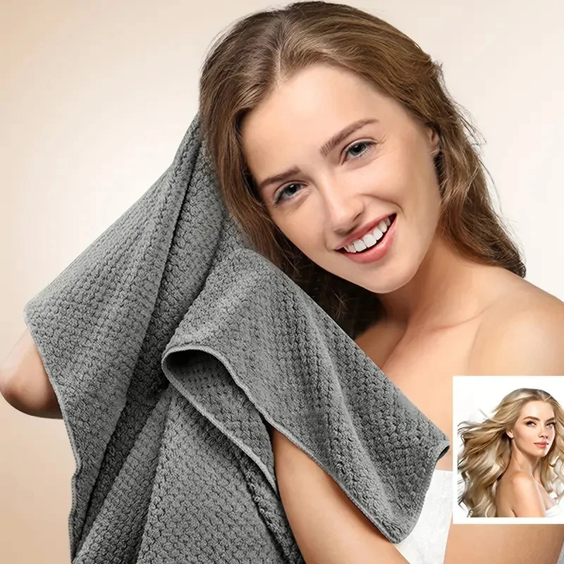 Hair Turban Towel - Asciugamano per Capelli in Microfibra Ultra