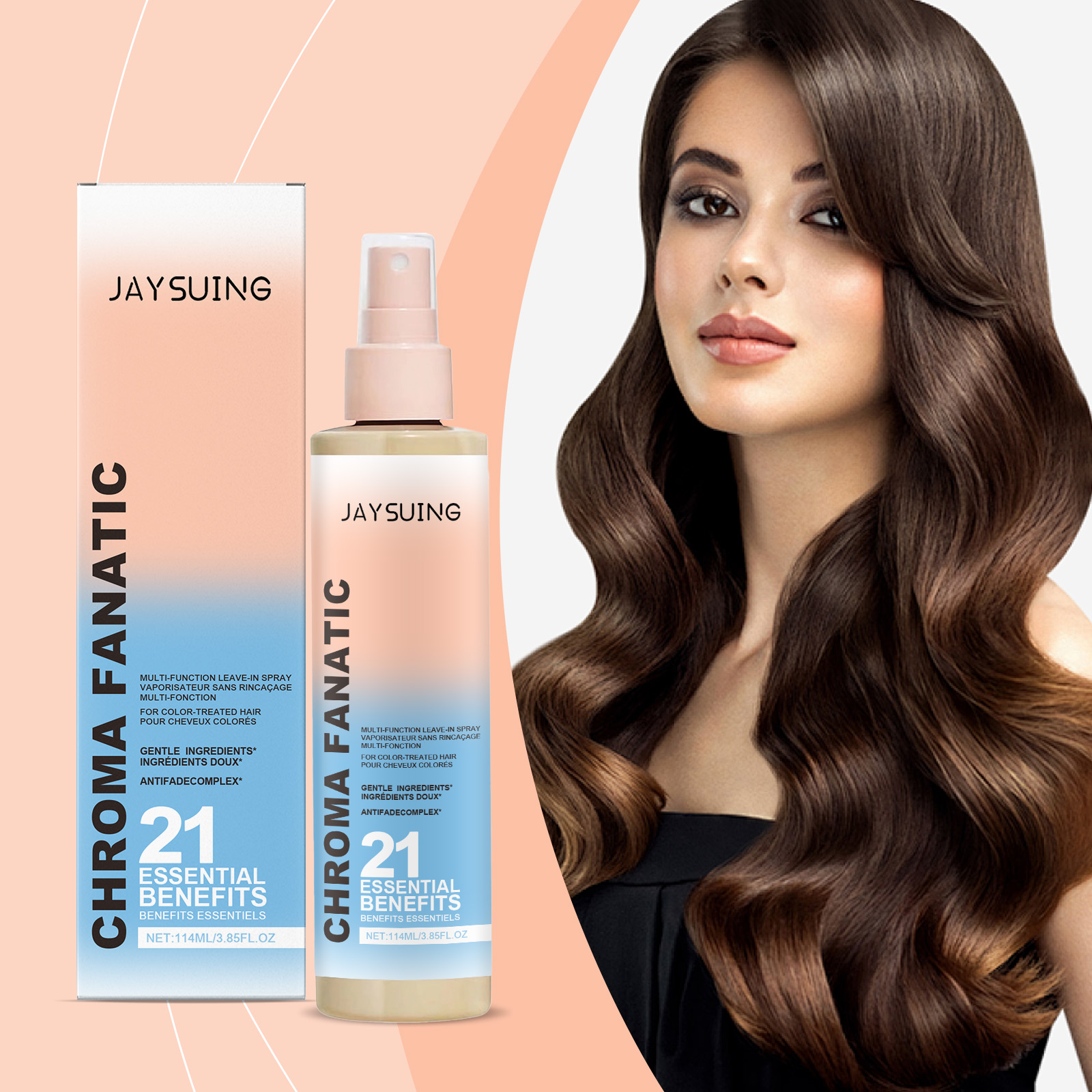 Hair Care Essence Oil Spray - Spray idratante per il trattamento del