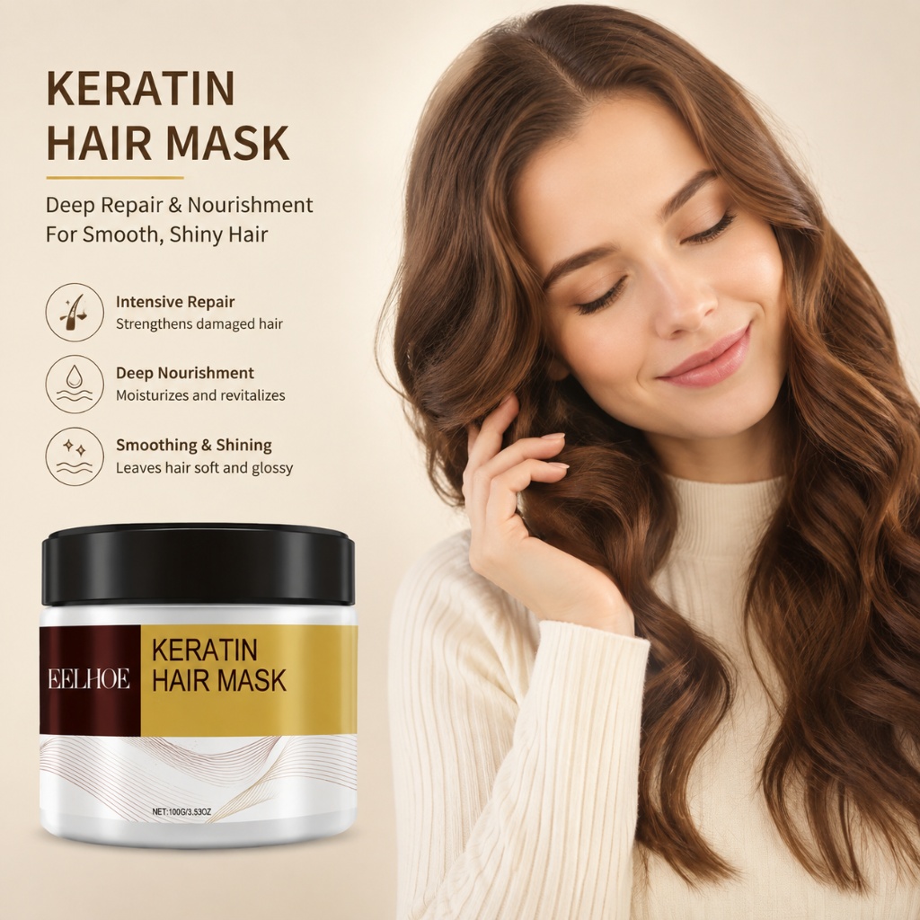 Hair Care Hair Mask - Maschera per Capelli alla Cheratina con