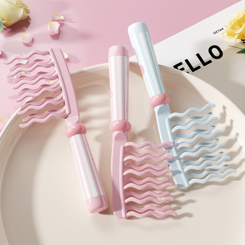 Hair Care Wavy Hair - Pettine a Doppia Fila con Denti