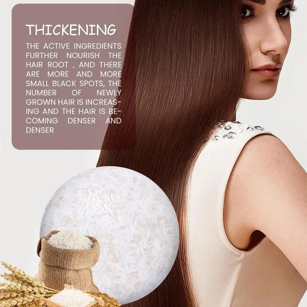 Hair Care Elseve - Shampoo di riso biologico Saponetta Sapone