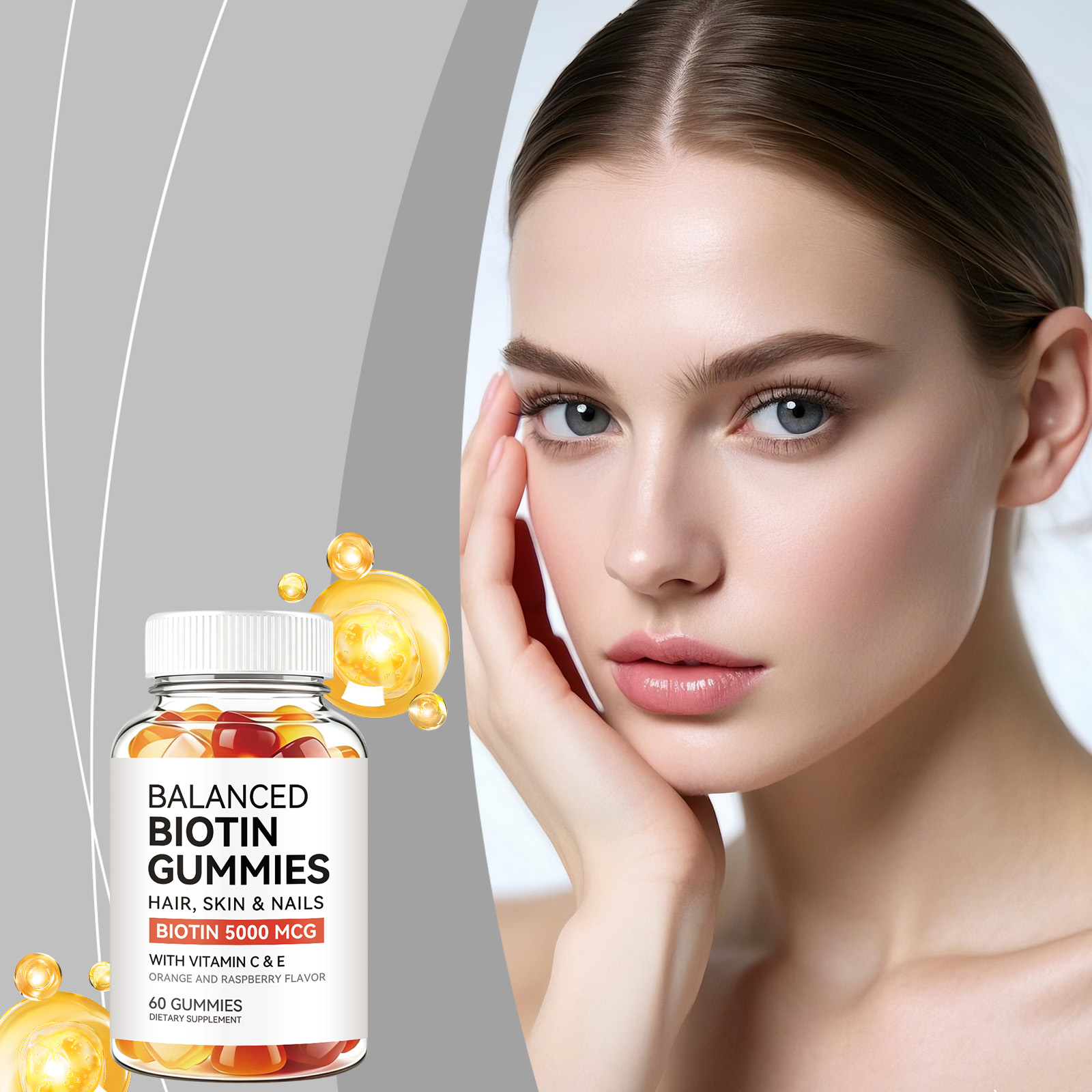 Hair Care Gummies - Formula Bilanciata di Caramelle Gommose alla