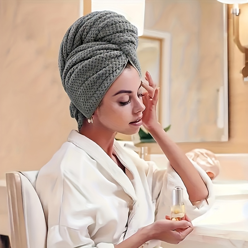 Hair Turban Towel - Asciugamano Turbante per Capelli a Rapida