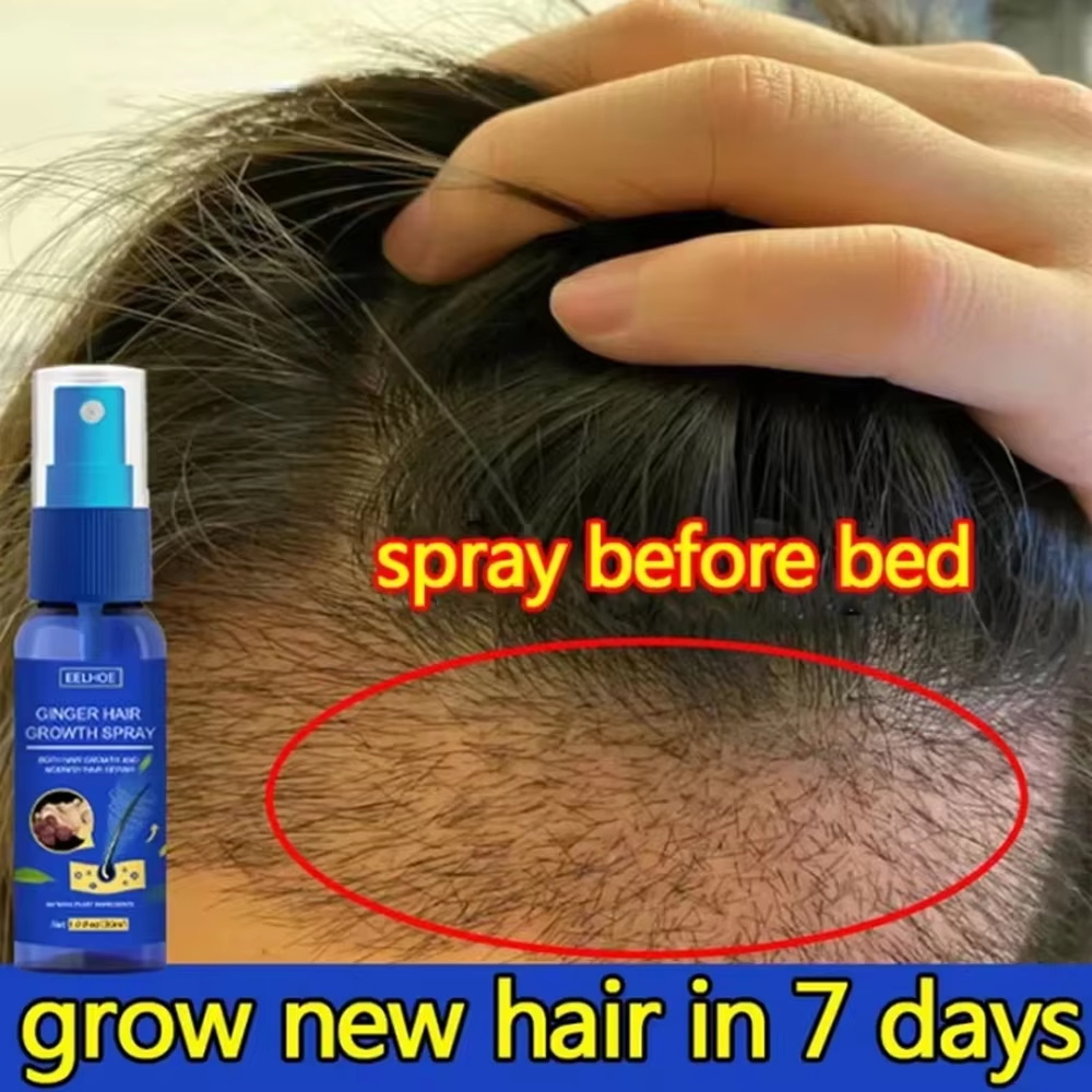 Hair Care Oil Serum - Spray per Crescita Rapida dei Capelli