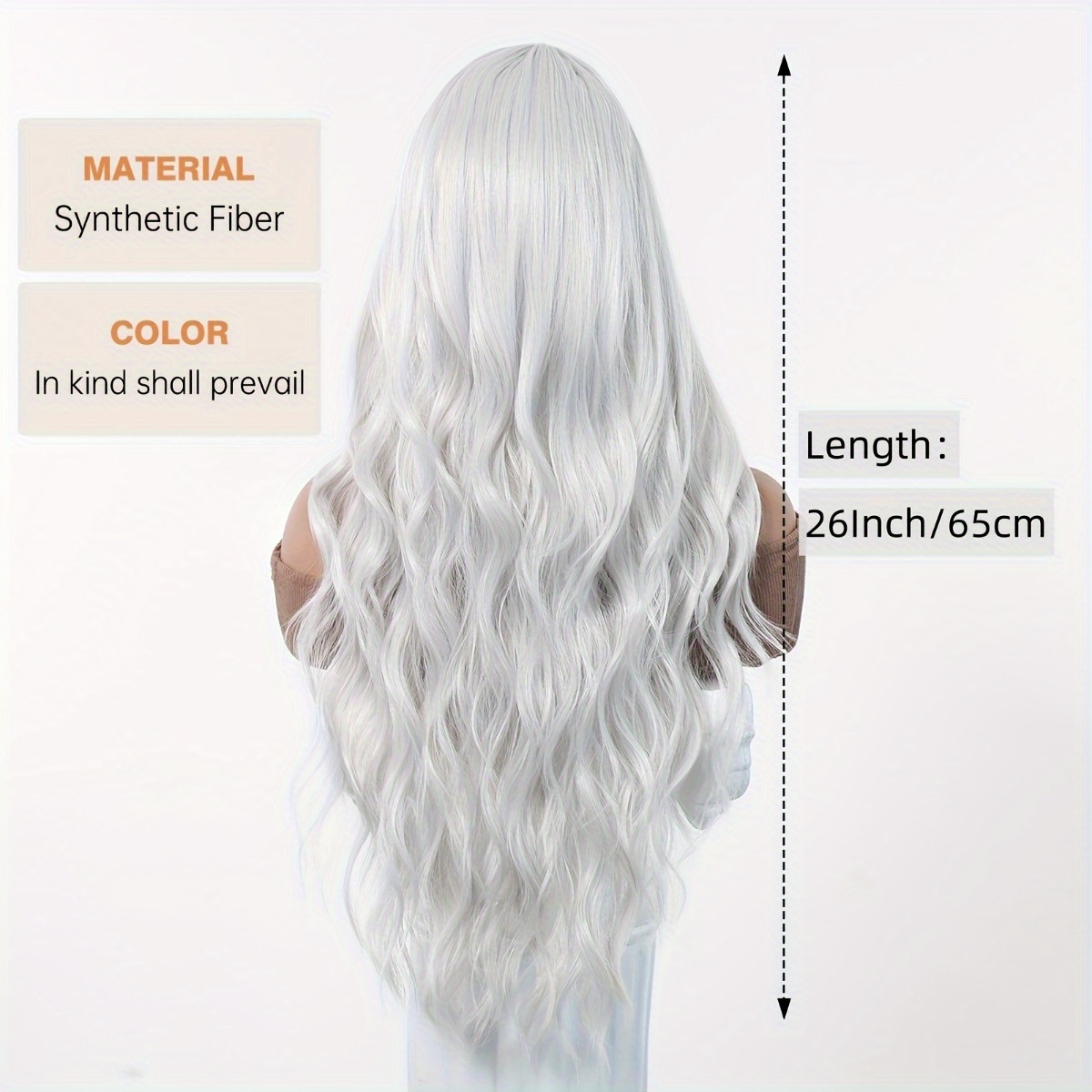 Parrucca in fibra sintetica di - Hair Care Wavy Hair recensione e prezzo