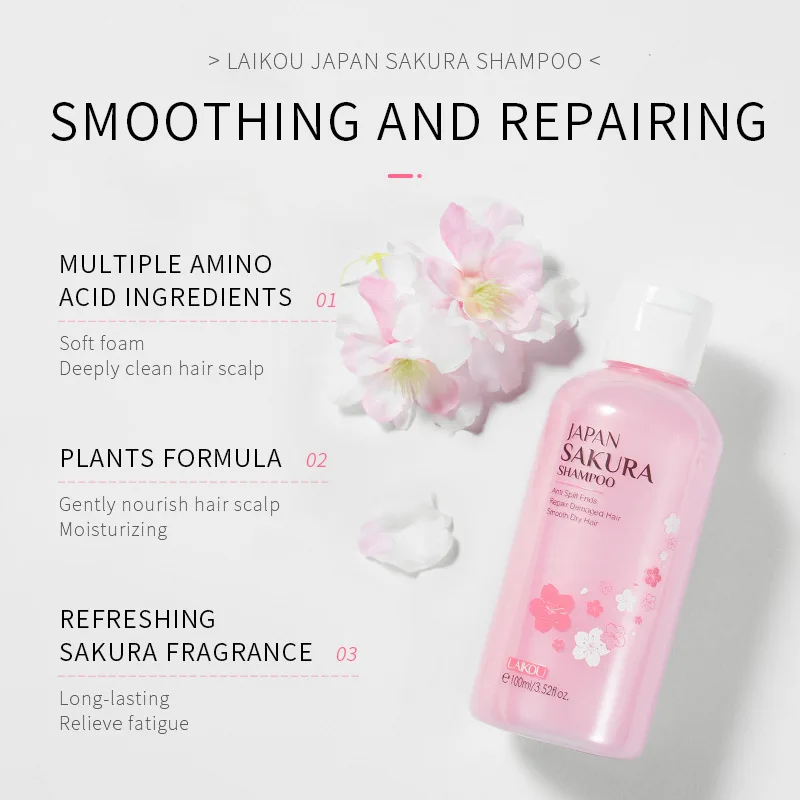 LAIKOU Giappone Sakura Shampoo - Hair Care In Japan recensione e prezzo