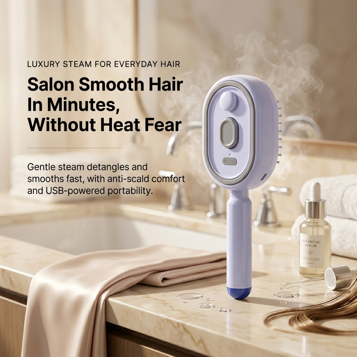 Pettine Elettrico Autopulente  - Hair Care Gift recensione e prezzo