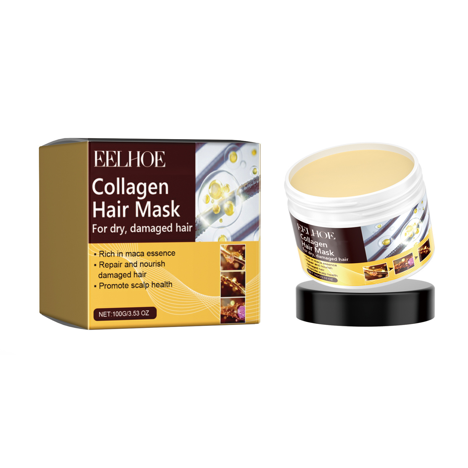 Maschera per Capelli al Collag - Hair Care Elseve recensione e prezzo