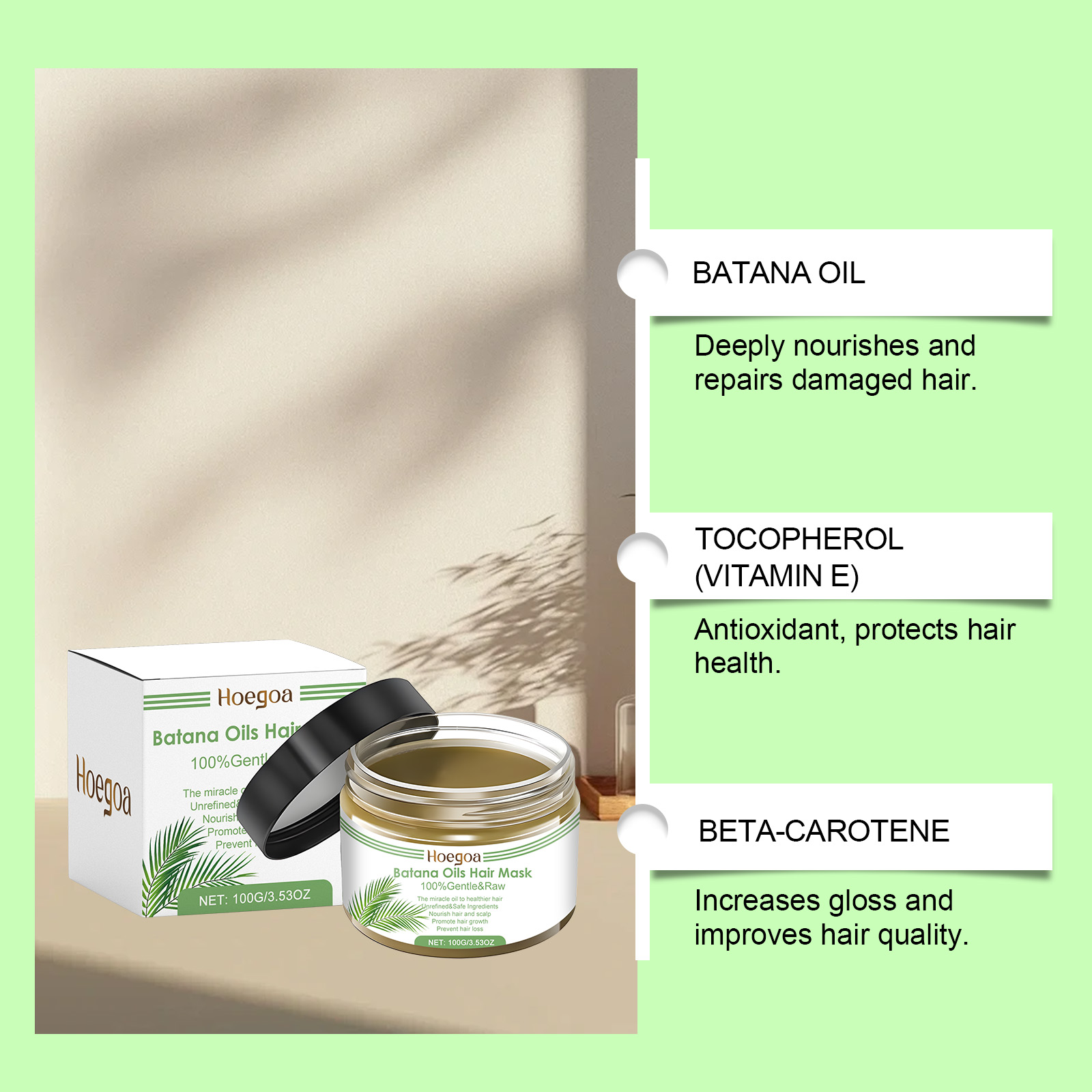 Maschera per capelli HOEGOA 10 - Hair Care Hair Mask recensione e prezzo