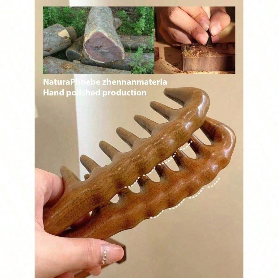 Pettine a denti larghi in legn - Hair Care Wavy Hair recensione e prezzo
