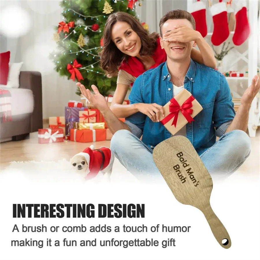 Pettine in Legno per Uomini Ca - Hair Care Gift recensione e prezzo