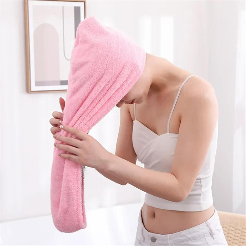 Asciugamano per capelli in pil - Hair Turban Towel recensione e prezzo