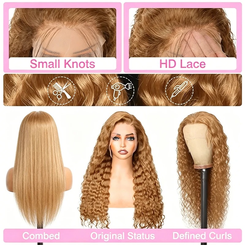 34 Parrucca bionda miele da 38 - Lace Front Wig recensione e prezzo