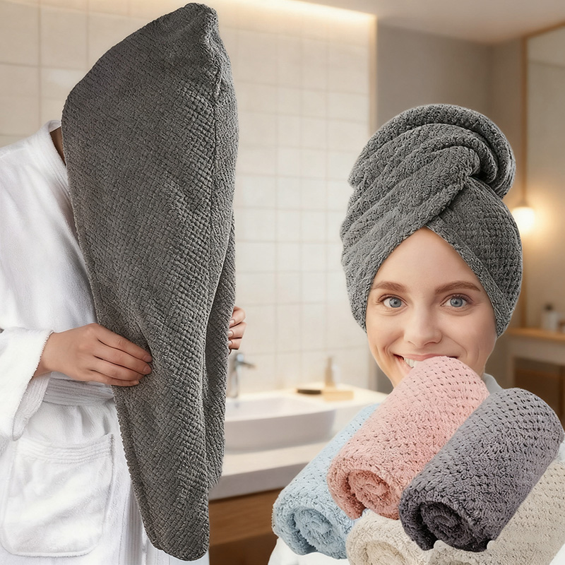 Asciugamano per capelli asciut - Hair Turban Towel recensione e prezzo
