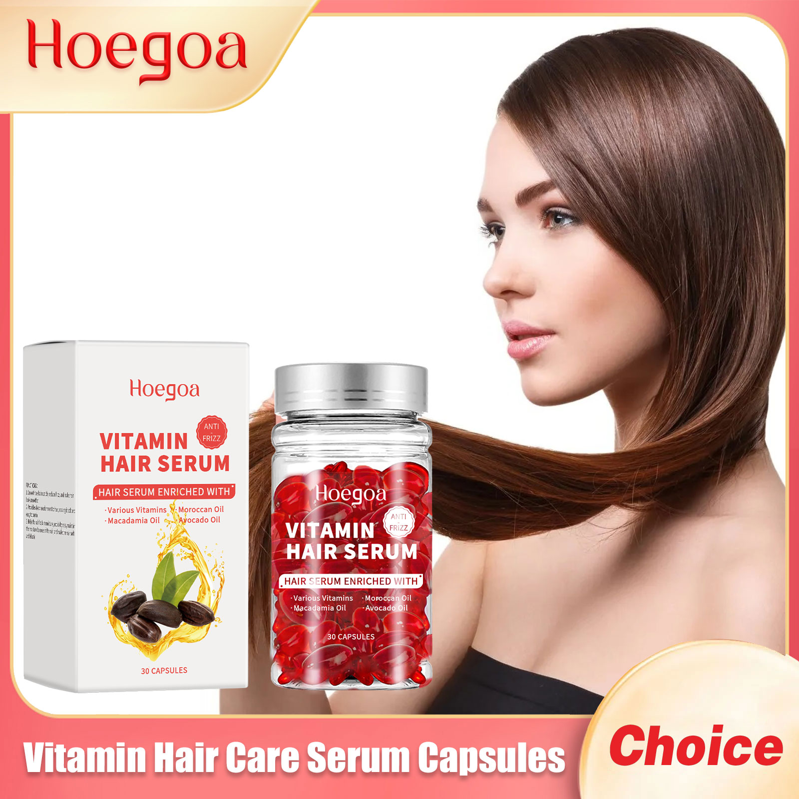 Capsule di siero per la cura d - Hair Care Oil Serum recensione e prezzo